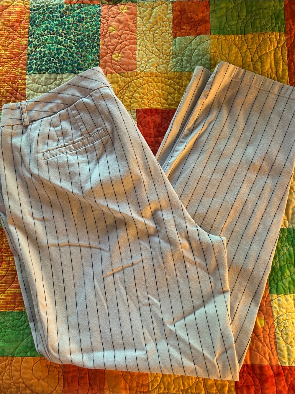 Dockers Pinstripe Straight-Leg Dress Pants